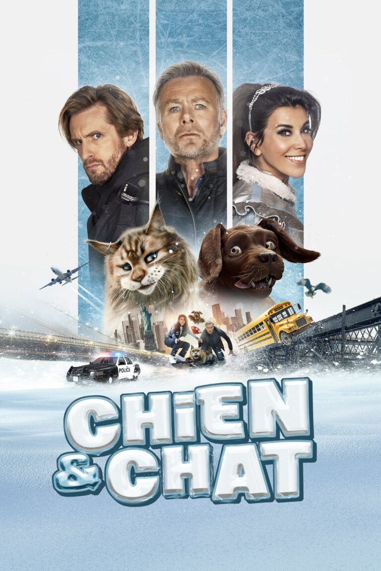 Chien et Chat Poster